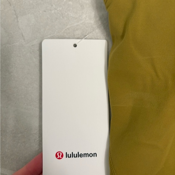 Lululemon Align Cropped Nulu Tank in Auric Gold Size 4 - Picture 4 of 9